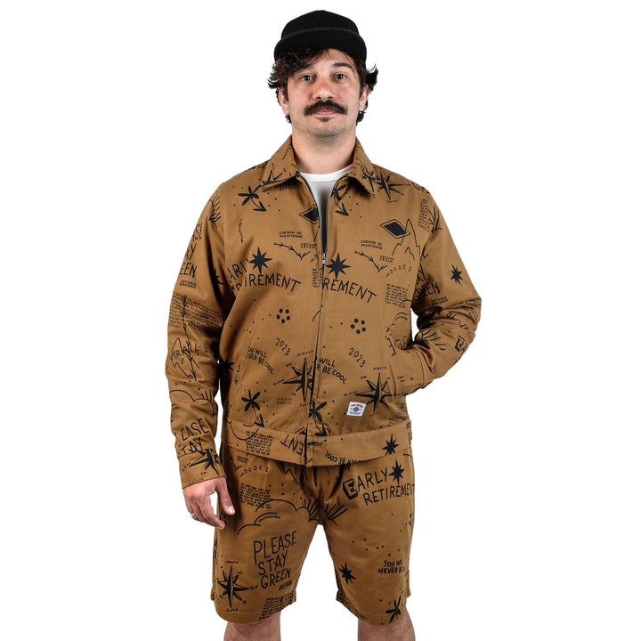 The Dudes Trail Blazer Jacke - Tan