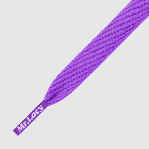 Mr. Lacy Flatties 130cm Laces - Purple