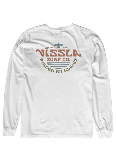 Vissla West Winds Longsleeve T-Shirt - White (WHT)
