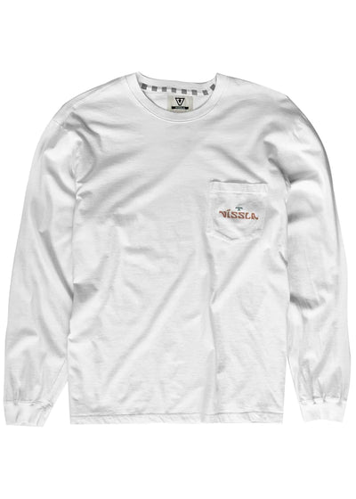 Vissla West Winds Longsleeve T-Shirt - White (WHT)