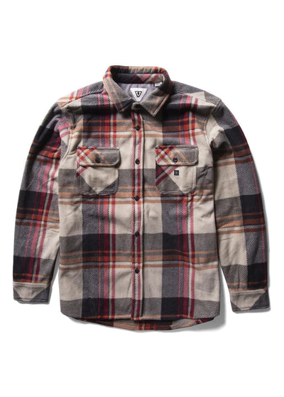 Vissla Eco-Zy Polar Flannel Hemd - Stone (STN)