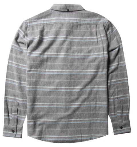 Vissla Central Coast Flannel Hemd - Black (BLK)