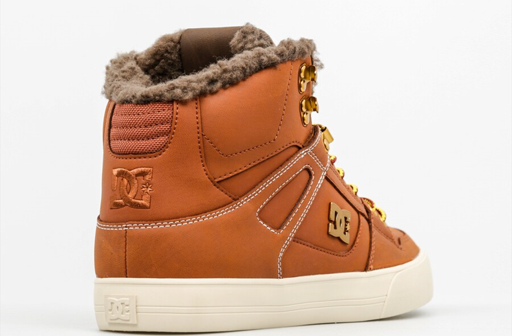 DC Shoes Spartan High Winter - Burnt Henn/White (BHW)