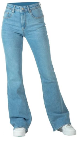 Reell Women Hope Jeans Schlaghose - Light Blue Stone