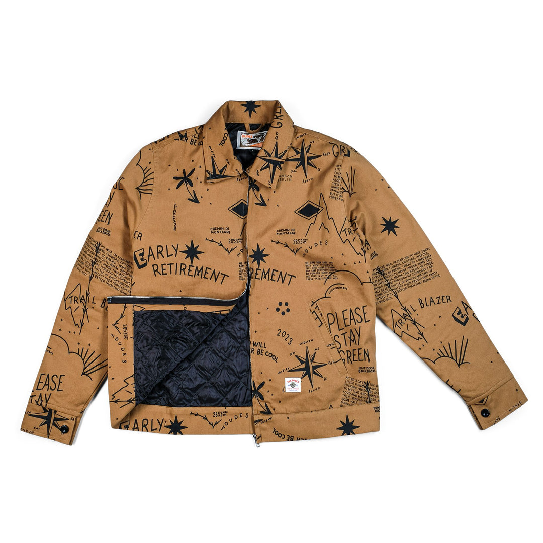 The Dudes Trail Blazer Jacke - Tan