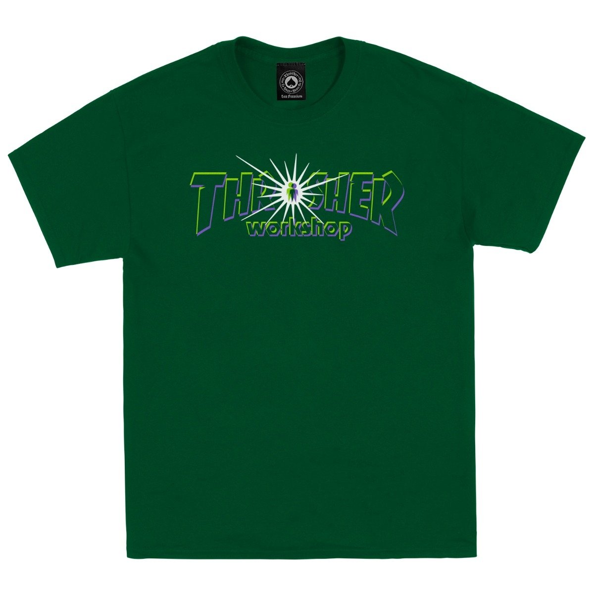 Thrasher x Alien Workshop Nova T-Shirt - Forestgreen