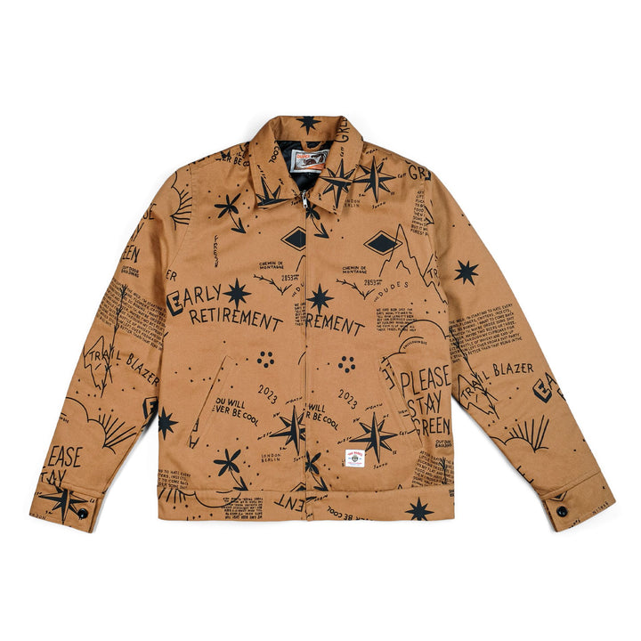 The Dudes Trail Blazer Jacke - Tan