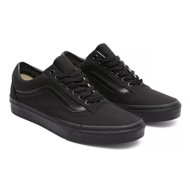 Vans Old Skool Classic CANVAS Stoff - black / black